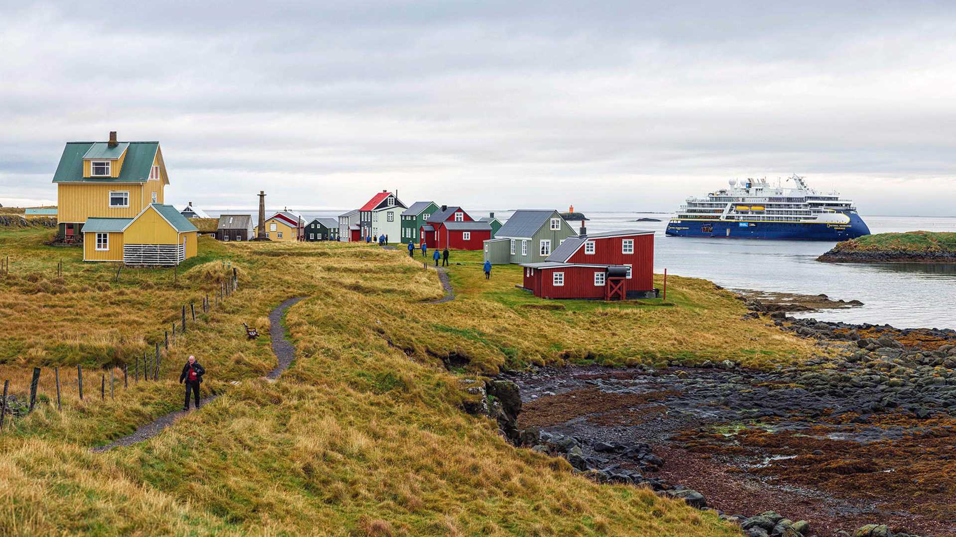 houses on flatey island